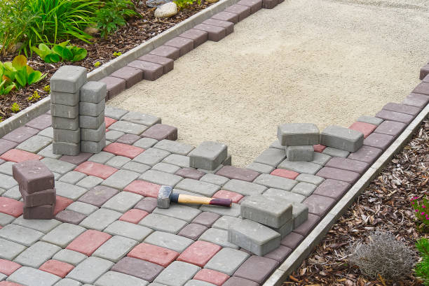 Permeable Paver Driveway in Leland Grove, IL